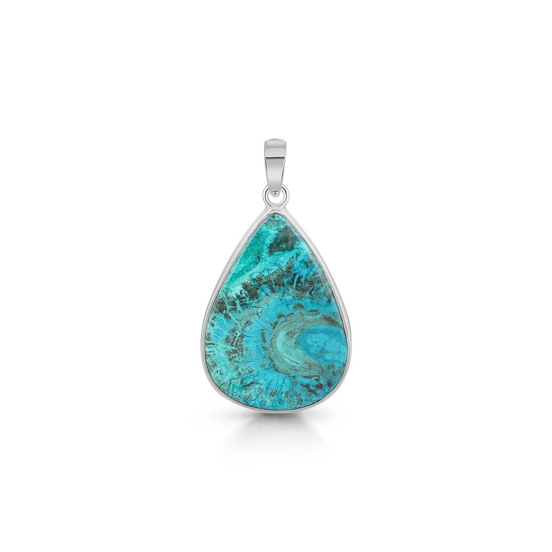 Shattuckite Pendant-(STK-P-6.)